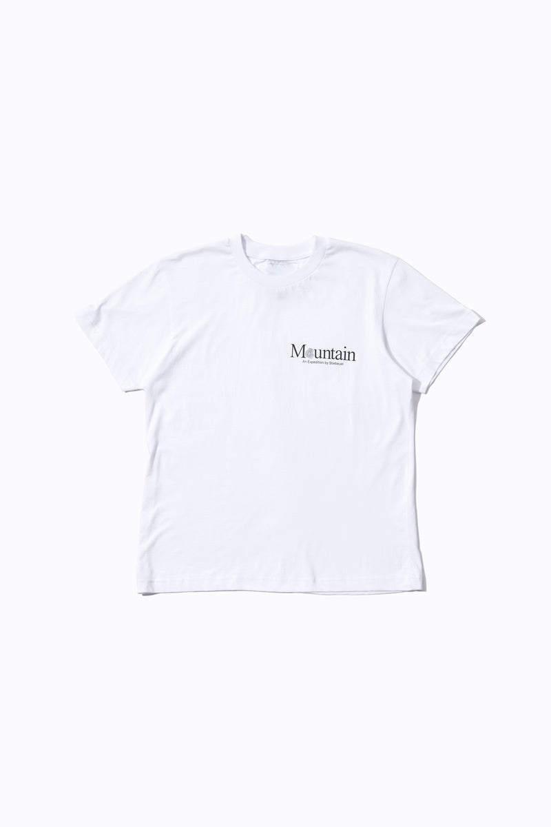 Mountain Logo Tee ~ White