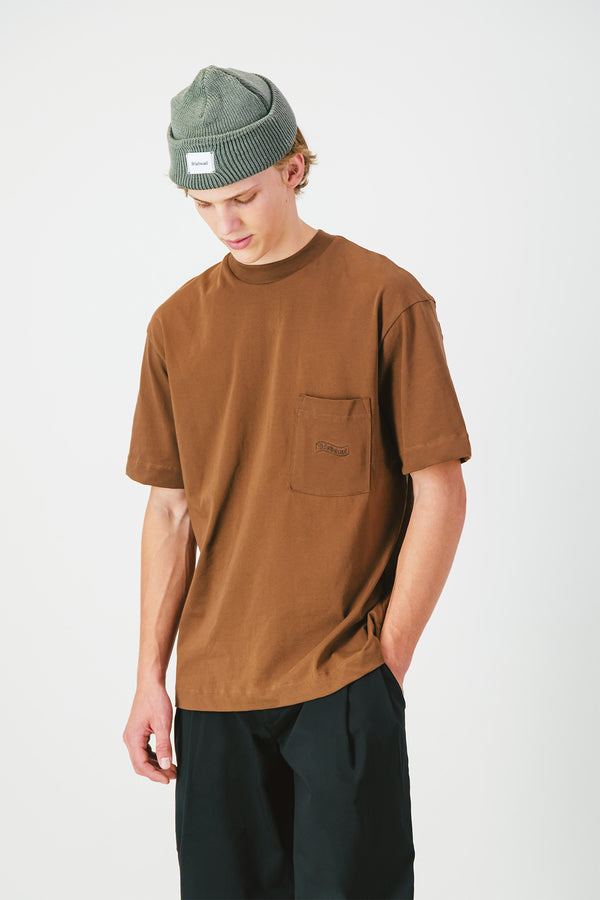 Pocket Box Tee ~ Brown