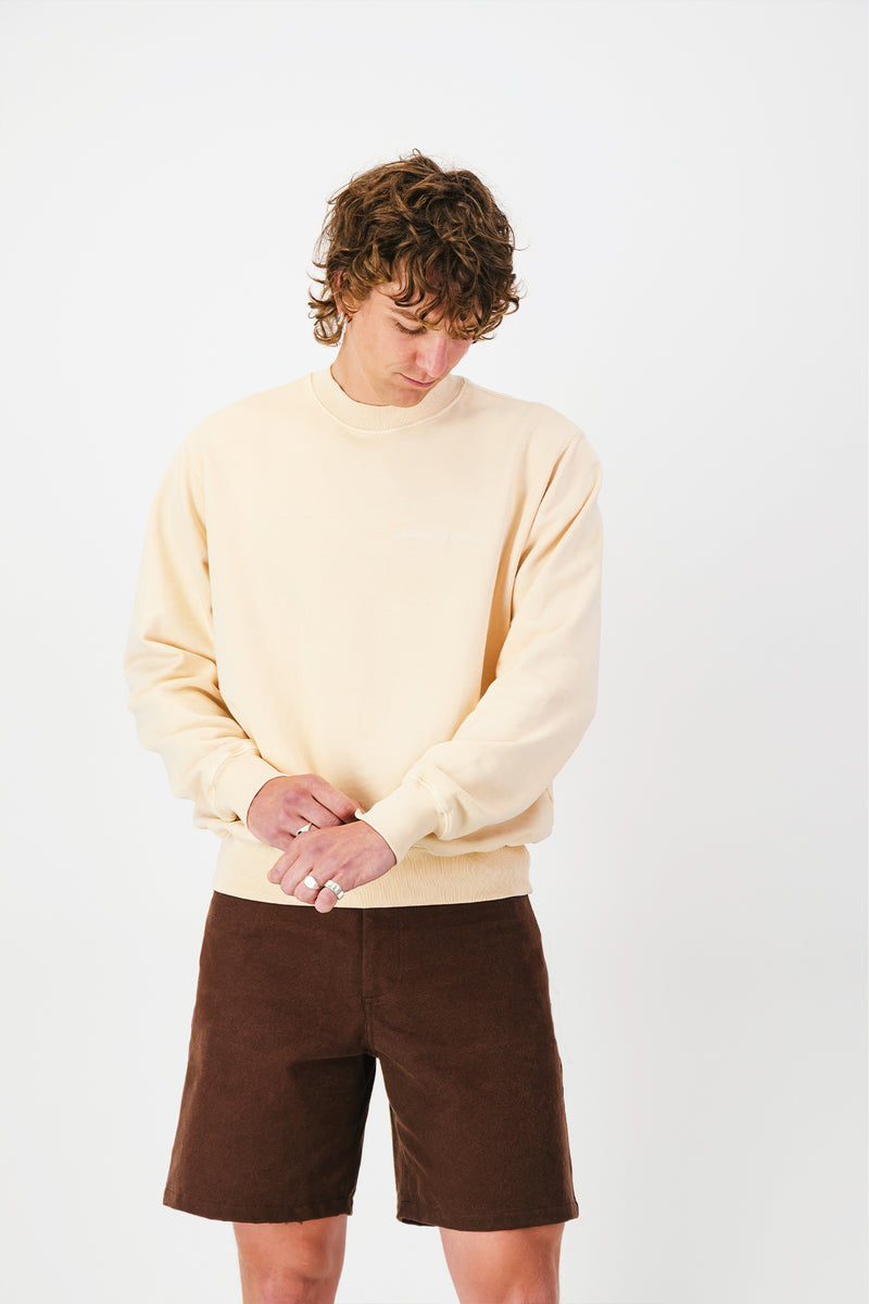 Pigment Crewneck ~ Butter