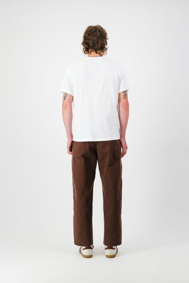 Wide Chore Pants ~ Chocolate