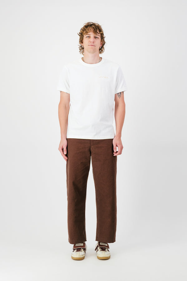 Wide Chore Pants ~ Chocolate