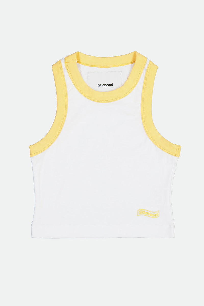 FPO Vest ~ Yellow / White