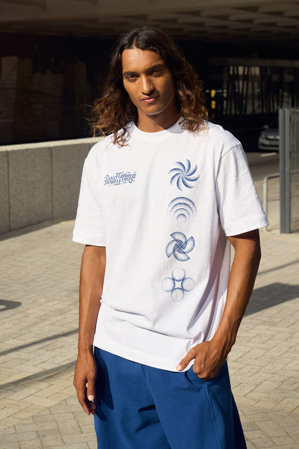 Off-Mat Box Tee ~ White