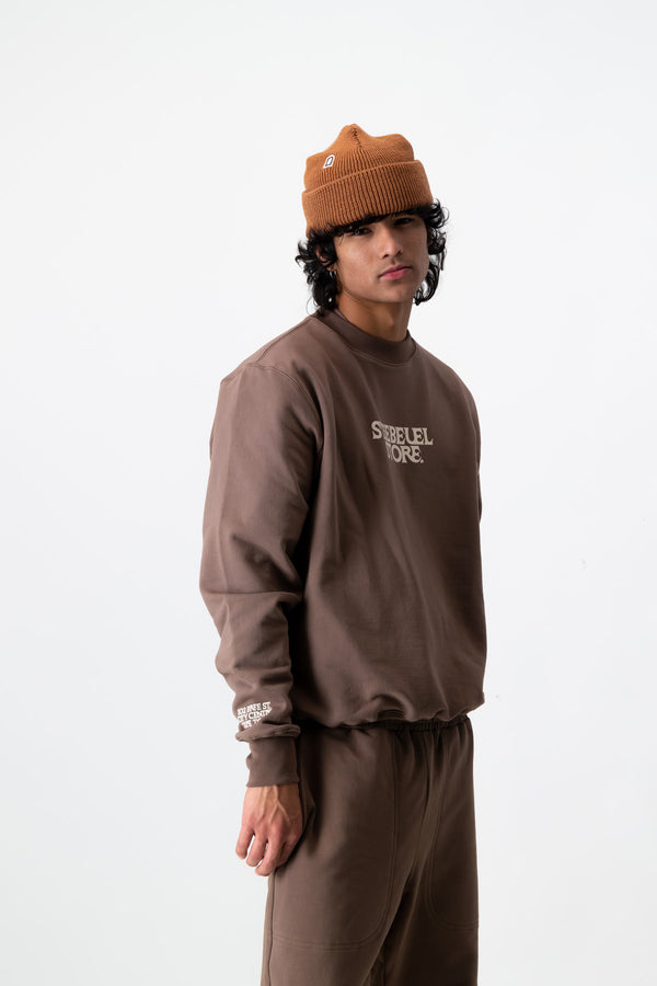 Store Sweat Top ~ Brown