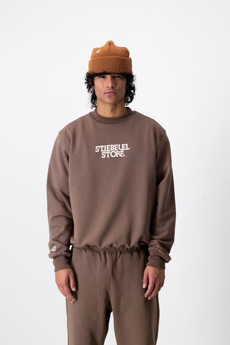 Store Sweat Top ~ Brown