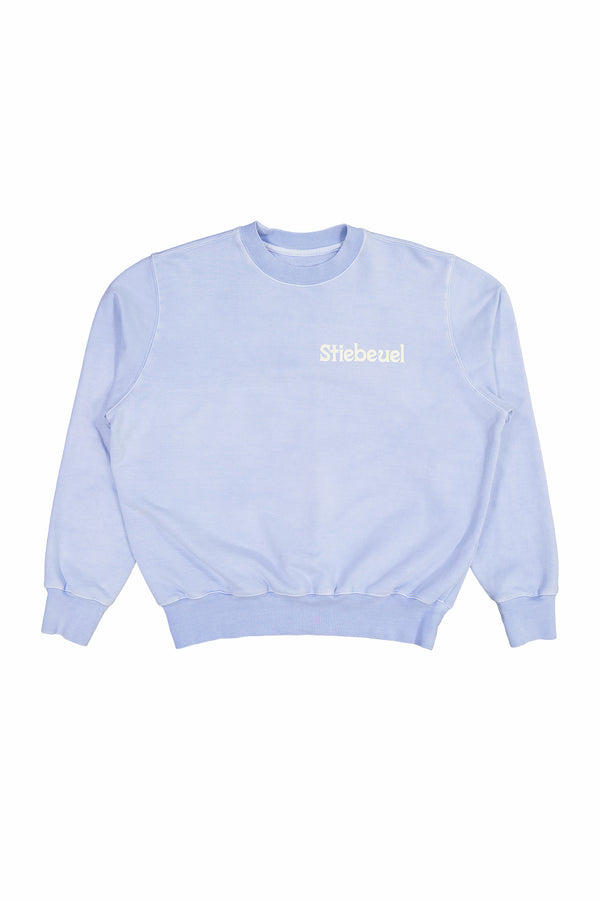 Heirloom Pigment Crewneck ~ Sky