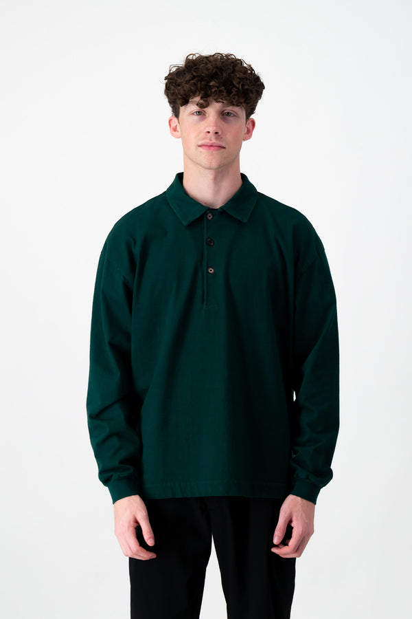 Relaxed Polo ~ Dark Moss