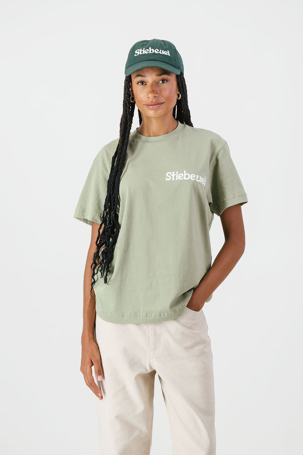 Heirloom Logo Tee ~ Sage