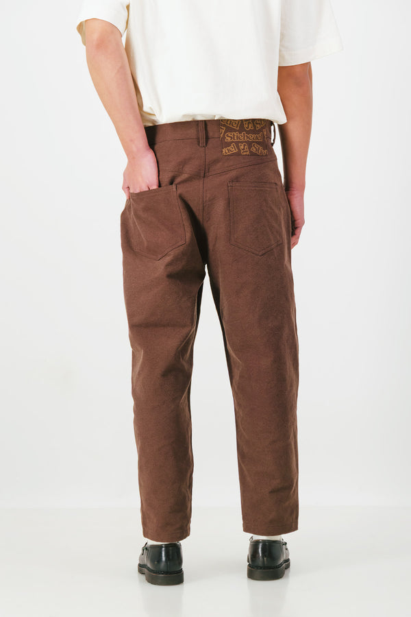 Store Chore Pants ~ Chocolate