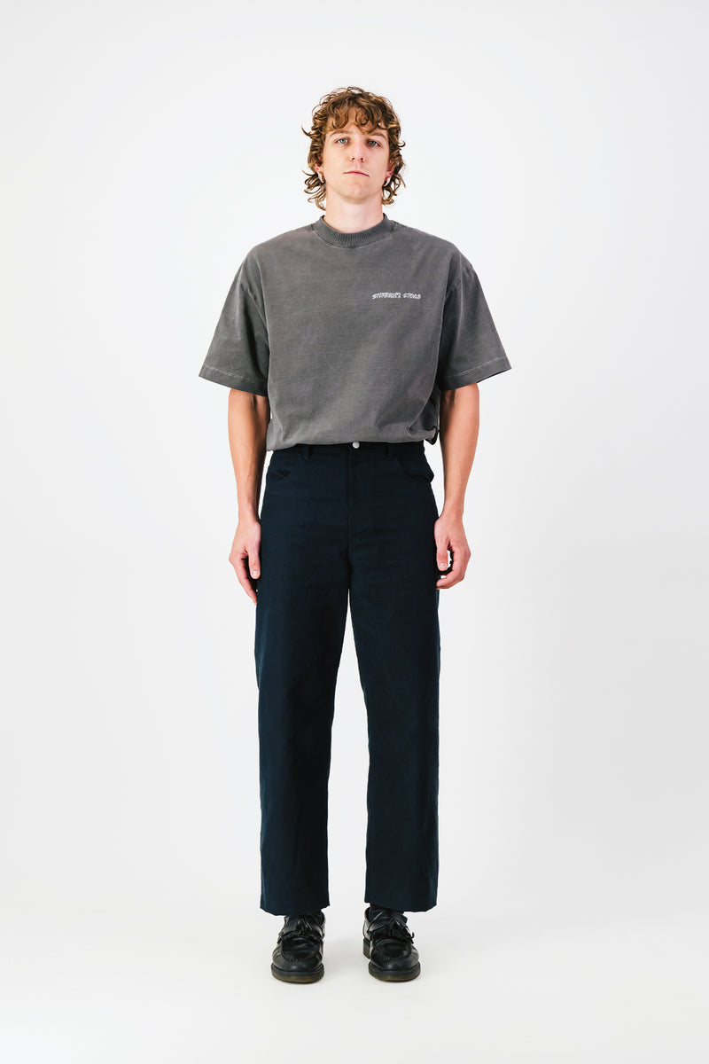Wide Chore Pants ~ Midnight