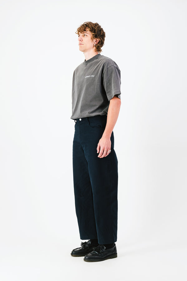 Wide Chore Pants ~ Midnight
