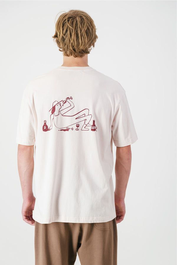 Stiebeuel x Waisted Wine Club Tee ~ Red Skins