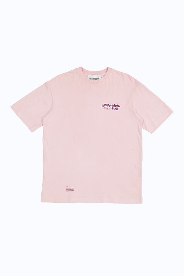 Stiebeuel x Waisted Wine Club Tee ~ Red Skins