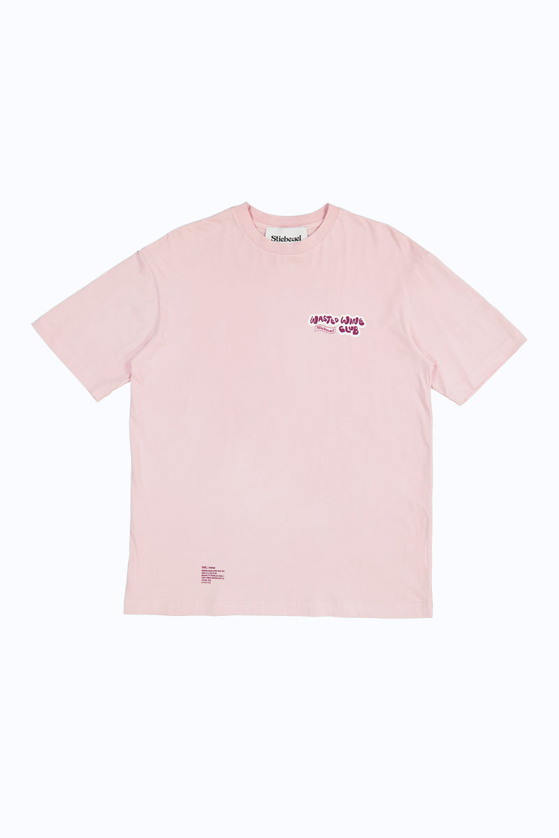 Stiebeuel x Waisted Wine Club Tee ~ Red Skins