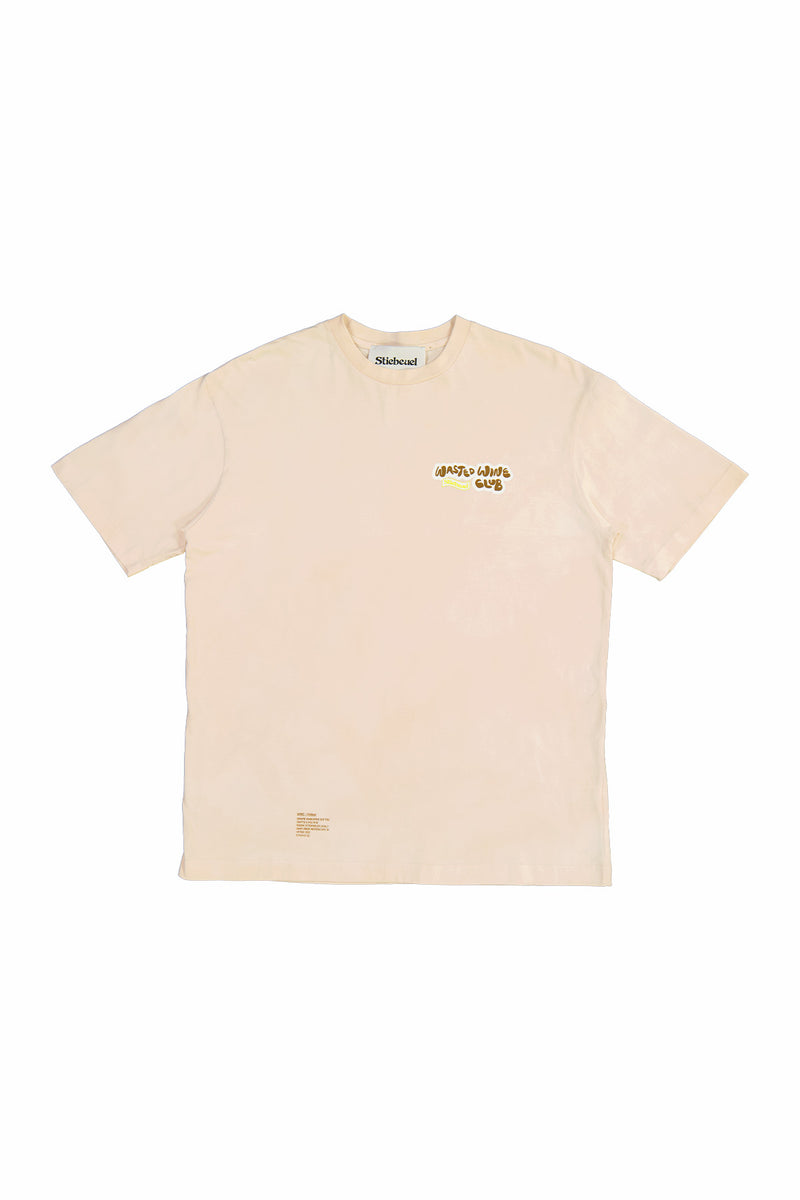 Stiebeuel x Waisted Wine Club Tee ~ White Skins