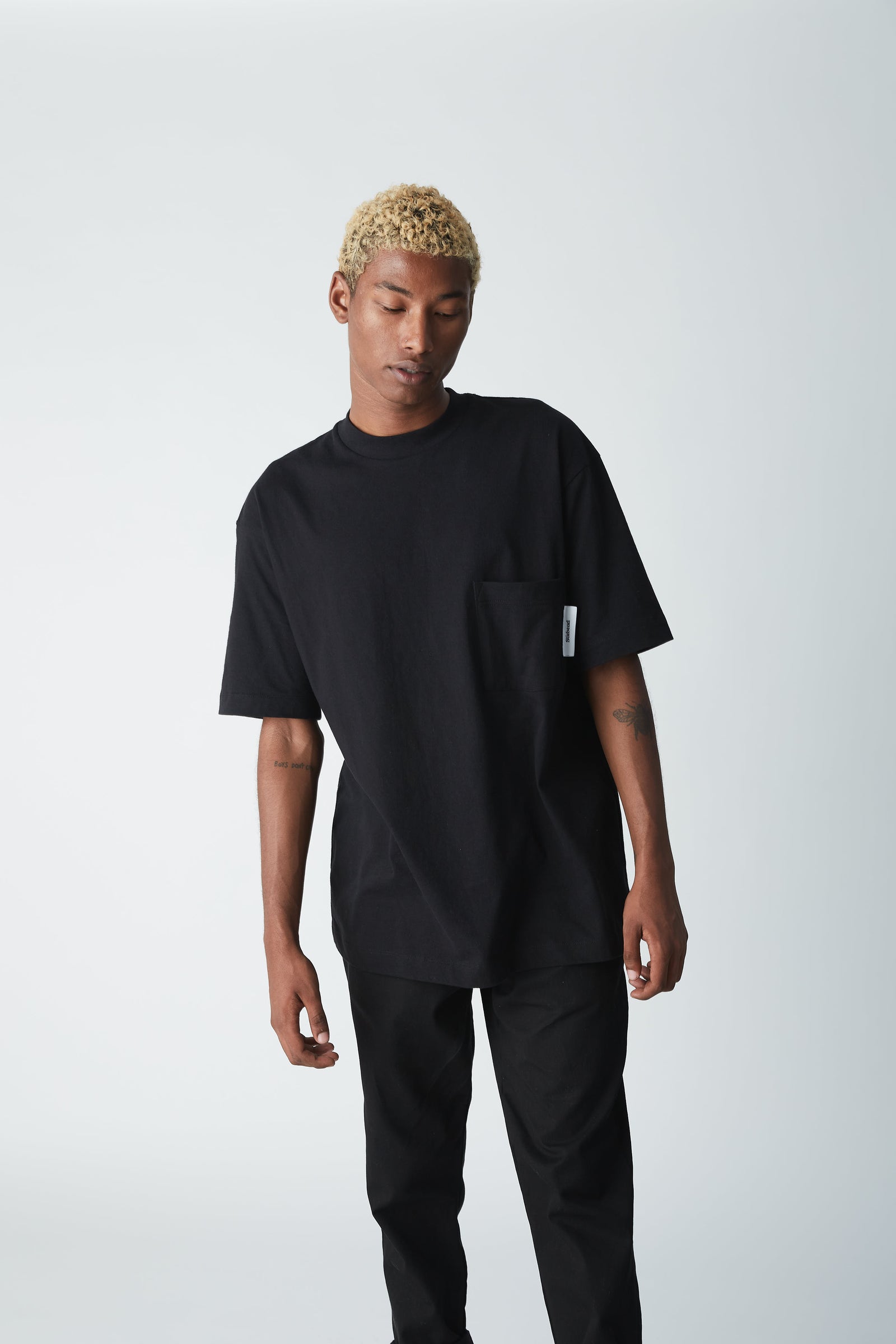 【KOOLOSET】Premium Uniform Box Half Tee Premium Uniform Box Half Tee (2color) - kooloset